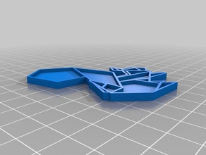 origami Eichhörnchen 2d-Kunst 3d print model - Mito3D