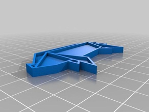origami Schwein 2d-Kunst 3d print model - Mito3D