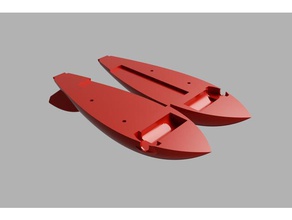 assobiando foguete modelo de barbatana vagens r c veículos foguetes 3d print model - Mito3D