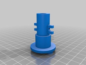 hotas warthog stick mounting grip sleeve electronics joystick 3d print model - Mito3D