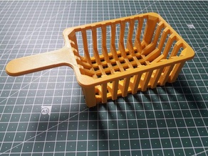 fryer basket toy & game accessories fry kitchen replacement part spare toys 3d print model - Mito3D