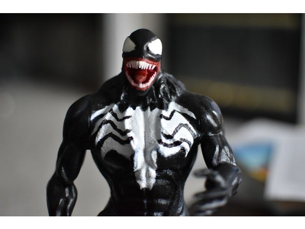 venom creatures marvel spiderman 3D print model - Mito3D