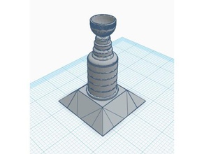 stanley cup beer league hockey trophy sport & outdoors ice sports 3d print model - Mito3D