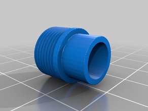 ssp1 Gewinde-adapter - adapter airsoft novritsch thread 3d print model - Mito3D