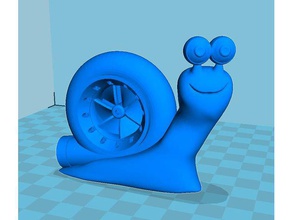 turbo l'escargot animaux 3d print model - Mito3D