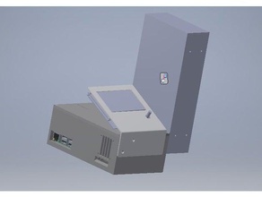 ender 3 electronics case guide 3d printer parts creality box enclosure 3d print model - Mito3D