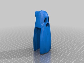 lego ghost pointed hood construction toys compatible minifig 3d print model - Mito3D