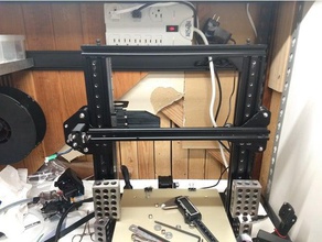 ender 3 cr-10 z axis linear rail conversion 3d printer parts creality 3d print model - Mito3D