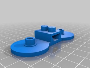 z-axis tensioner cr-10s5 gt-2 stabilization 3d printer parts creality cr-10 3d print model - Mito3D