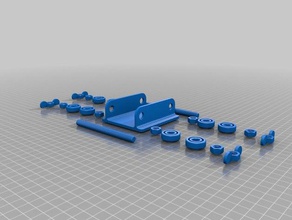 completo soporte de bobina m3d carretes La impresión en 3d 3d print model - Mito3D