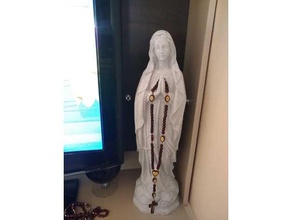 nossa senhora - virgem maria sculptures 3d print model - Mito3D