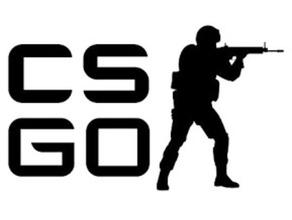 csgo logotipo simple juegos de video 3d print model - Mito3D