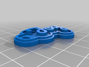 joy Anahtarlık özelleştirilmiş 3d print model - Mito3D