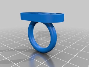 my customized text ring - jord rings 3d print model - Mito3D