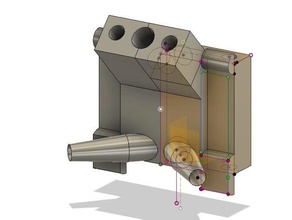 armattan chameleon ti standoffs vtx & rx antenna mounts r c vehicles tbs unify pro 3d print model - Mito3D