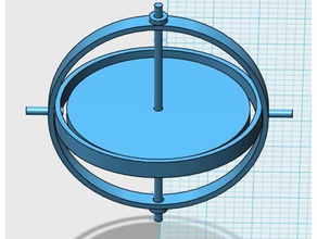 il giroscopio giocattoli meccanici 3d print model - Mito3D