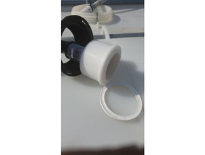 adaptateur assorbita (1000l versare robinet all'aperto e giardino 3d print model - Mito3D