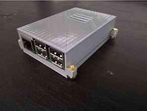 raspberry case electronics enclosure pi 3d print model - Mito3D