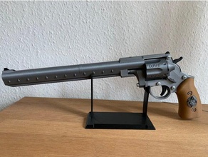 joker revólver brinquedos de construção batman arma brincalhão 3d print model - Mito3D