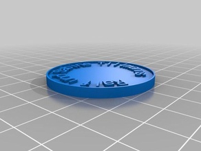 r+s t coins & badges customized 3d print model - Mito3D