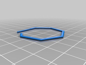 hoop Ohrringe Schmuck 3d print model - Mito3D