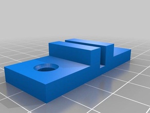 stand 3mm perspex la taglierina di vetro parti 3d print model - Mito3D