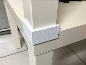ikea Mangel abnehmbare Tisch-Anschluss ikea-Mangel tischstapelvorrichtung Haushalt stack stapeln Tabelle tisch verbinder 3d print model - Mito3D