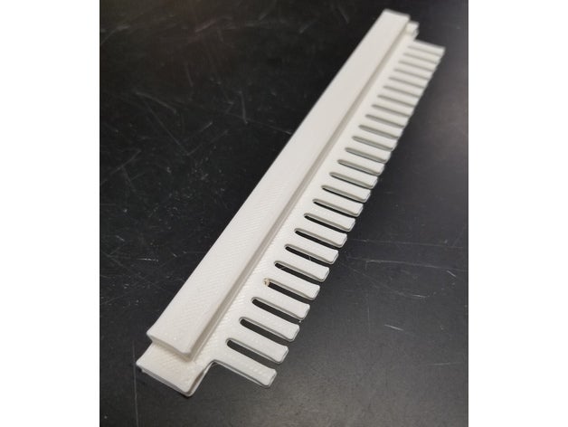 large gel comb 25 wells so you can run entire 96 well plate one biology 3D print model - Mito3D