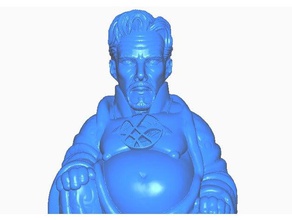 doctor strange bouddha marvel collection sculptures le dr de comics remix 3d print model - Mito3D
