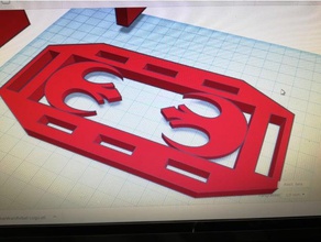 ribelle dl-44 display oggetti di scena 3d print model - Mito3D