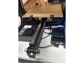 ender y axis linear rail conversion 3d printer parts creality 3 3d print model - Mito3D