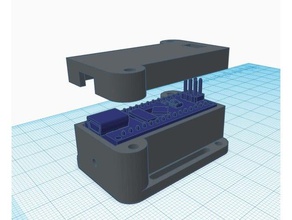 arduino nano - Gehäuse Elektronik 3d print model - Mito3D