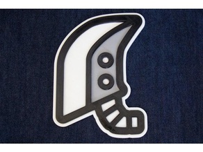 monster hunter - greatsword weapon icon signs & logos 3d print model - Mito3D
