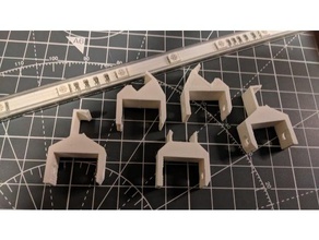 ikea dioder clipes decoração 3d print model - Mito3D