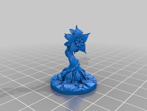 thorn shooter toys & games aesther boardgame carnivore figure gloomhaven plant summoner tabletop 3d print model - Mito3D