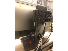 dell wd19 muelle de montaje del monitor equipo dock la estación acoplamiento u3417w 3d print model - Mito3D