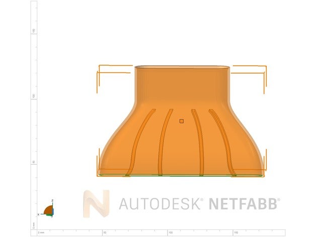 Luftkanäle chevrolet cruze v2 automotive Luftkanal 3D print model - Mito3D