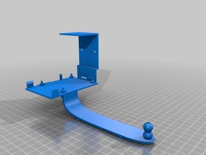 frambuesa apoyo de ender 3 fuente alimentación Impresora 3d accesorios 3d print model - Mito3D