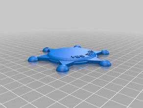 vbs öğrenci rozeti olacak sahne özelleştirilmiş 3d print model - Mito3D