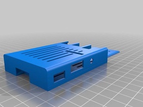 raspberry pi soporte de montaje lateral monoprice maker select plus Impresora 3d accesorios caso los pulpos octoprint 3 wanhao duplicador i3 3d print model - Mito3D