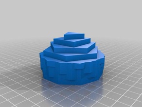 torre di geometria matematica arte geometrica geometrico la per 3d print model - Mito3D