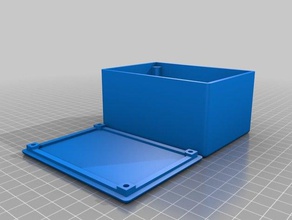 meine angepasste parametrische Projekt-box ic-Stollen - Elektronik kundengebundene 3d print model - Mito3D