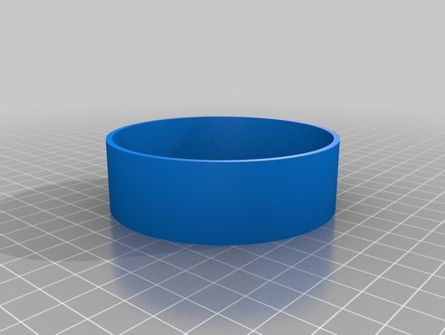 my customized tube cap drain trap parts 3D print model - Mito3D