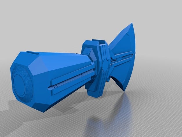stormbreaker la vida de tamaño mave props 3D print model - Mito3D