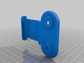 non-latching cherokee console hook automotive jeep 3d print model - Mito3D