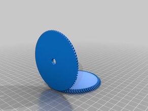 özelleştirilmiş parametrisches benim parametrik çift balıksırtı konik dişliler kegelradpaar pfeil parçalar 3d print model - Mito3D