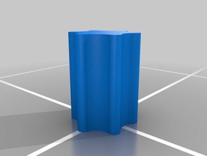 my customized torx shape 3d print model - Mito3D