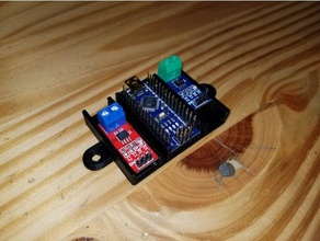 arduino nano + 2x hall sensors 3d printer accessories case mount 3d print model - Mito3D