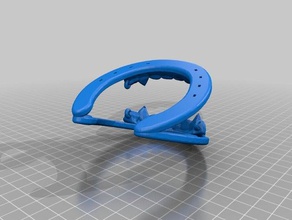 i denti da vampiro Le stampanti 3d ferro di cavallo il 3d print model - Mito3D