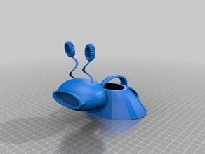 Schnecke Gießkanne Die 3d-Drucker Garten die Bewässerung kann 3d print model - Mito3D